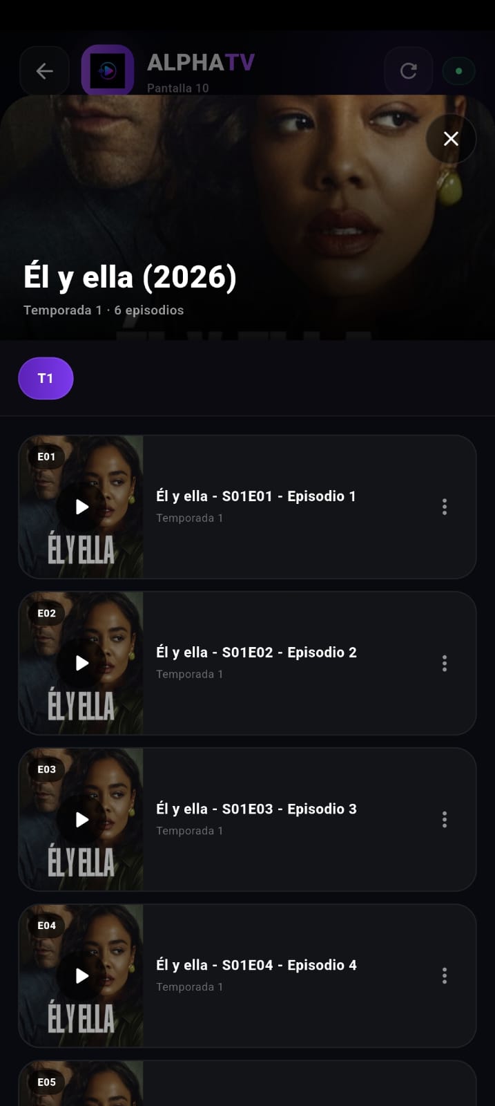 Episodios AlphaTV
